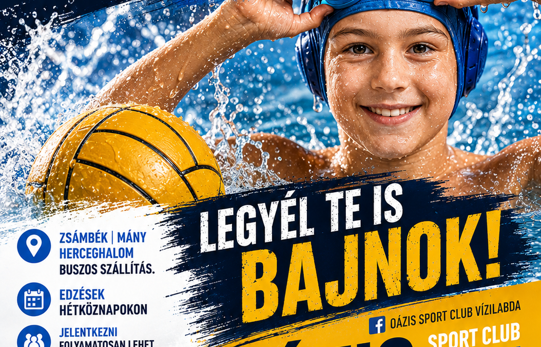 VÍZILABDA EDZÉSEK BICSKÉN– JÓKEDVŰEN ÉS HATÉKONYAN – OÁZIS SPORT CLUB